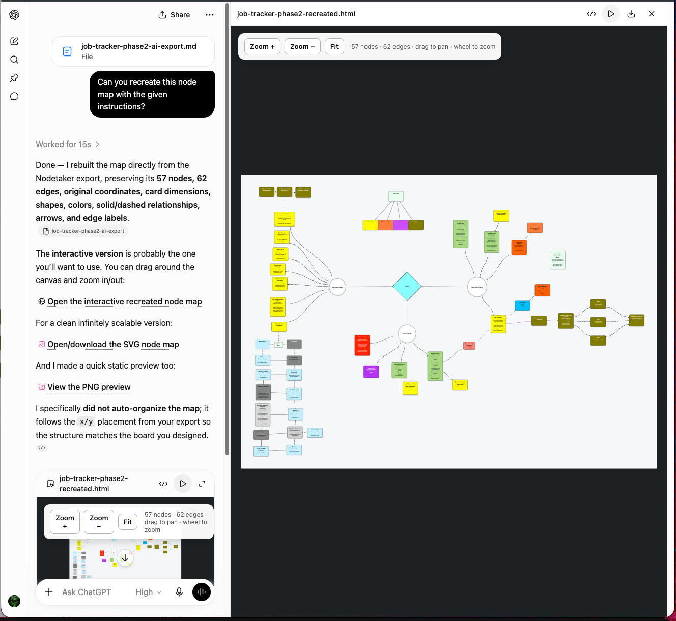 Hand the structure to AI